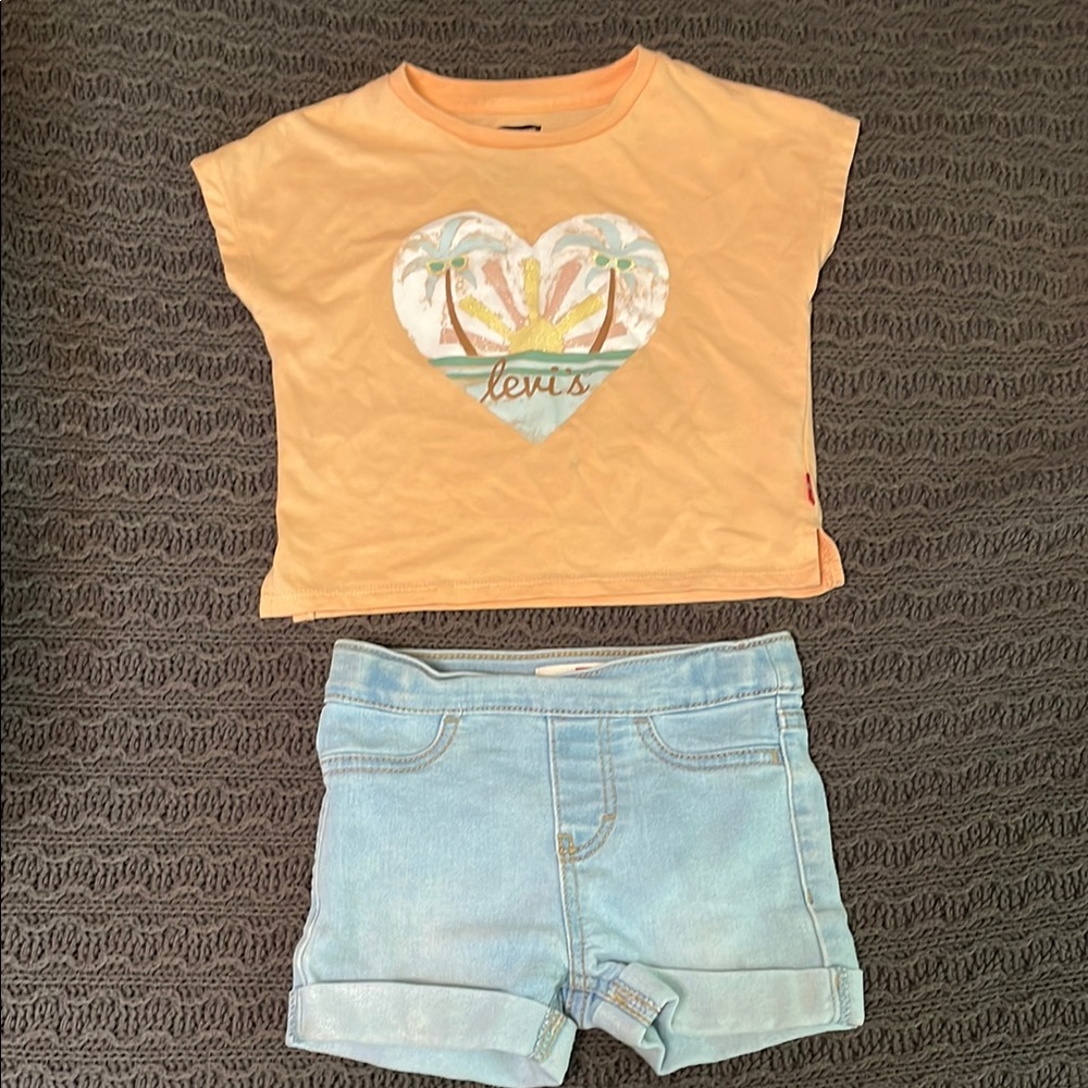 3T Girls Levi Outfit